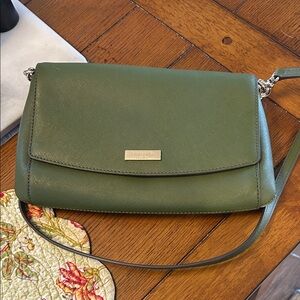 Kate Spade Olive Crossbody Bag 11x7